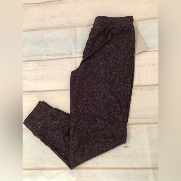 Z by Zella Girl Ella Joggers Drawstring Cozy Purple Nebula Big Girl Size S(7-8) - Picture 14 of 14